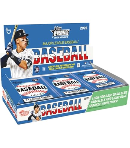 MLB TOPPS HERITAGE 2025 HOBBY BOX 未開封 2025 Heritage Baseball Hobby Box by Topps, Card Boxes - Amazon Canada